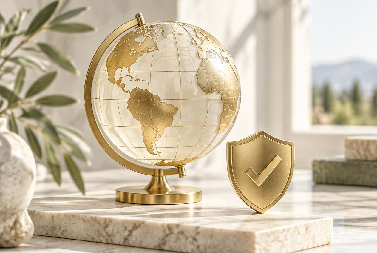 3D global identity trust network with verified account protection